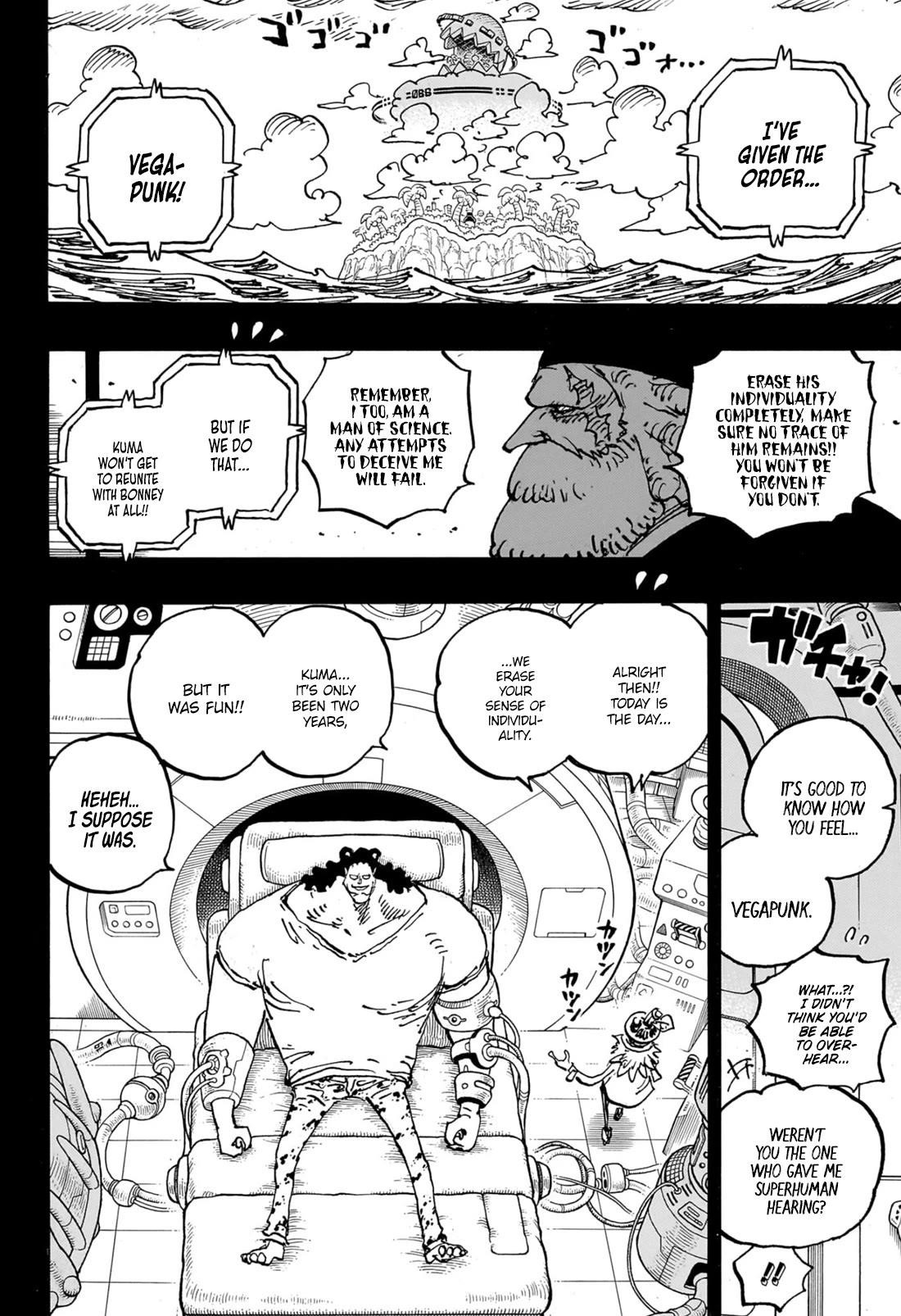 One Piece Chapter 1102 page 13 - Chapter 1102: Kuma's Life