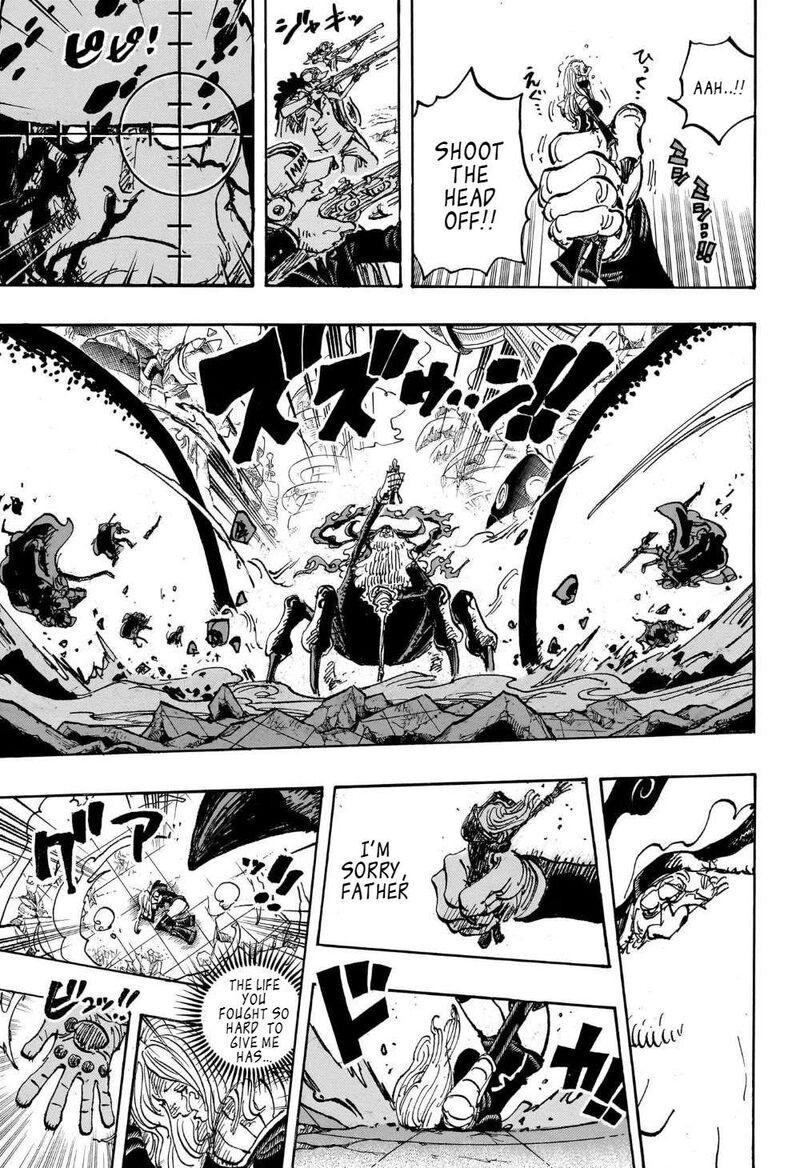One Piece Chapter 1103 page 14 - Chapter 1103: I'm Sorry, Daddy