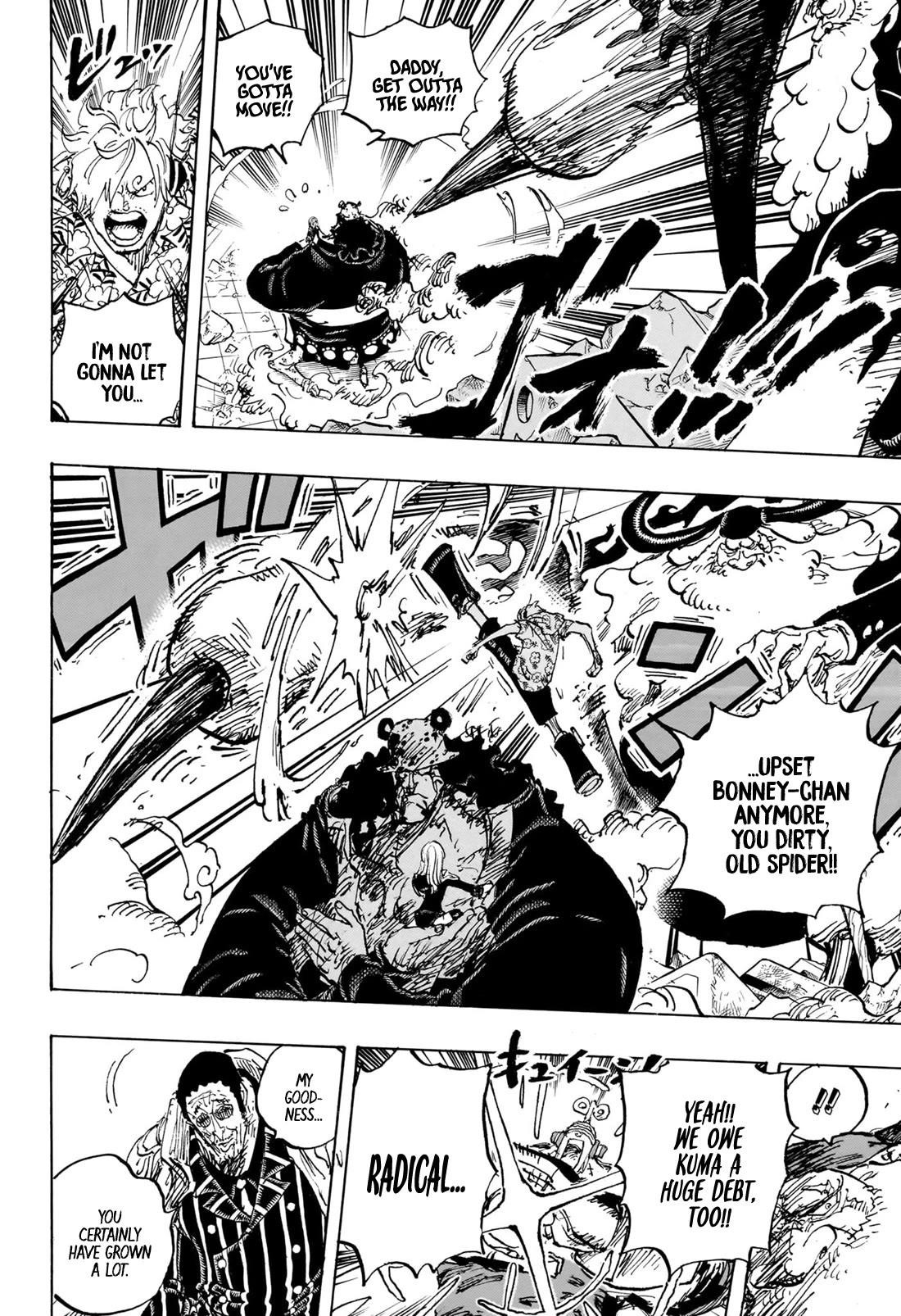 One Piece Chapter 1104 page 11 - Chapter 1104: Thank You, Daddy
