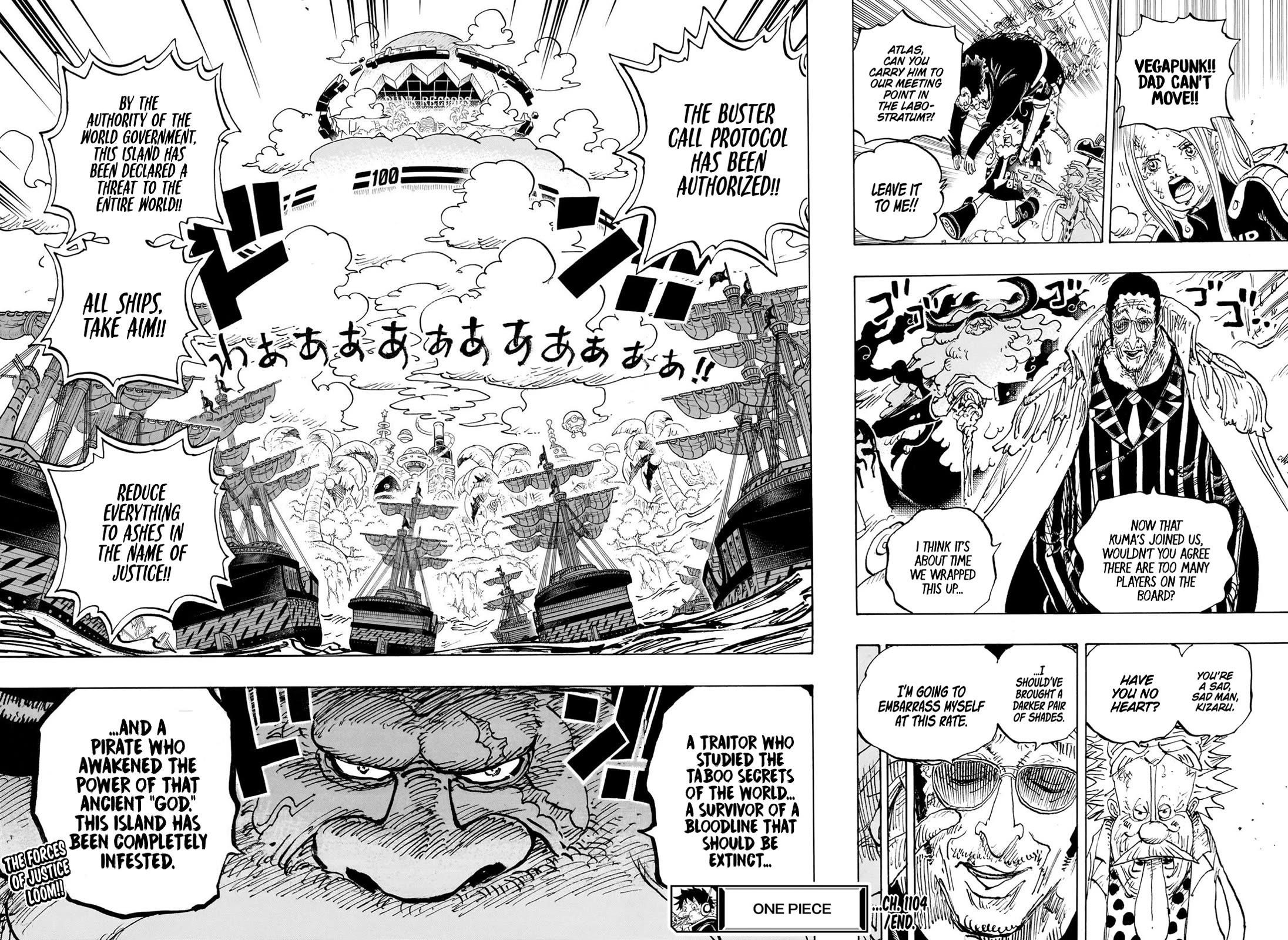 One Piece Chapter 1104 page 13 - Chapter 1104: Thank You, Daddy