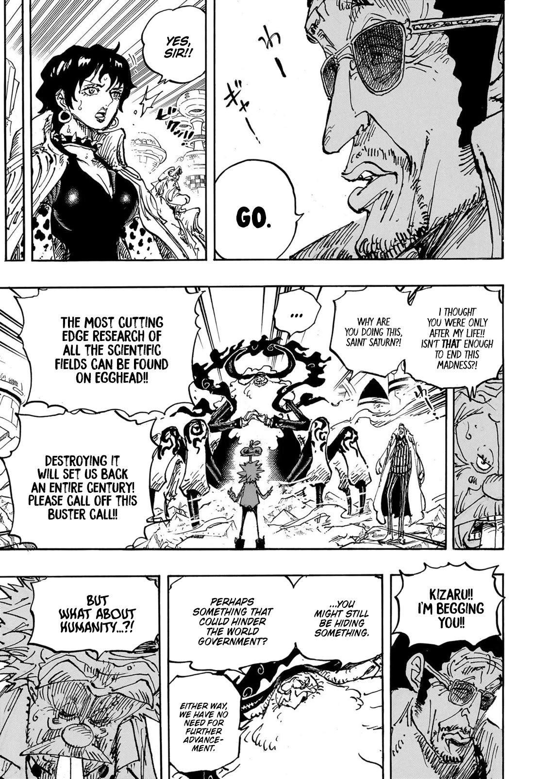 One Piece Chapter 1105 page 3 - Chapter 1105: The Height Of Folly