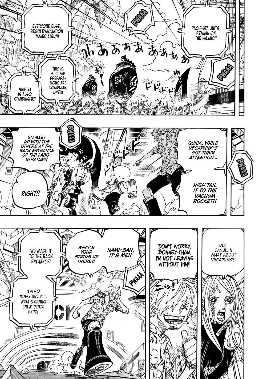 One Piece Chapter 1105 page 5 - Chapter 1105: The Height Of Folly
