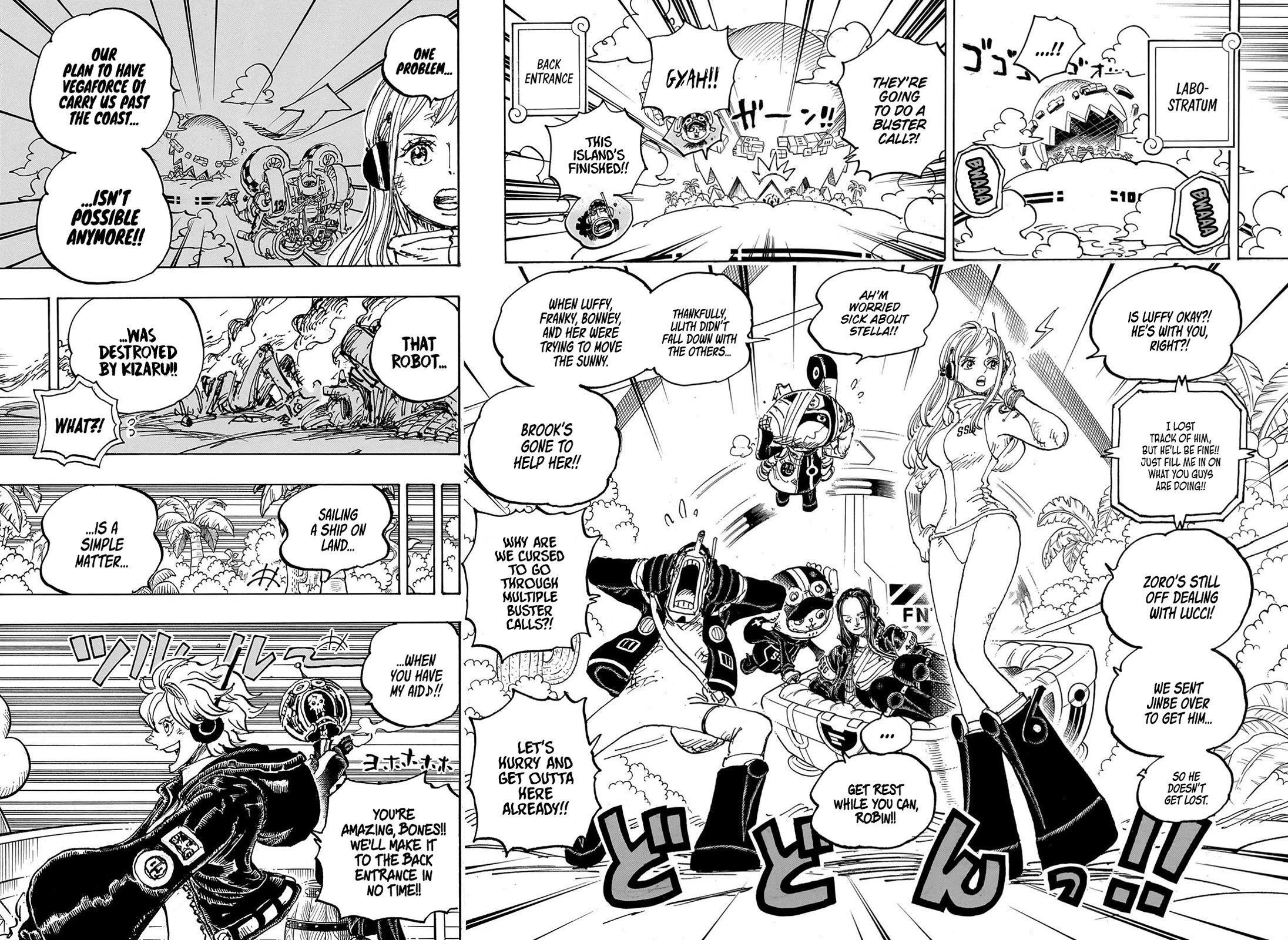 One Piece Chapter 1105 page 6 - Chapter 1105: The Height Of Folly