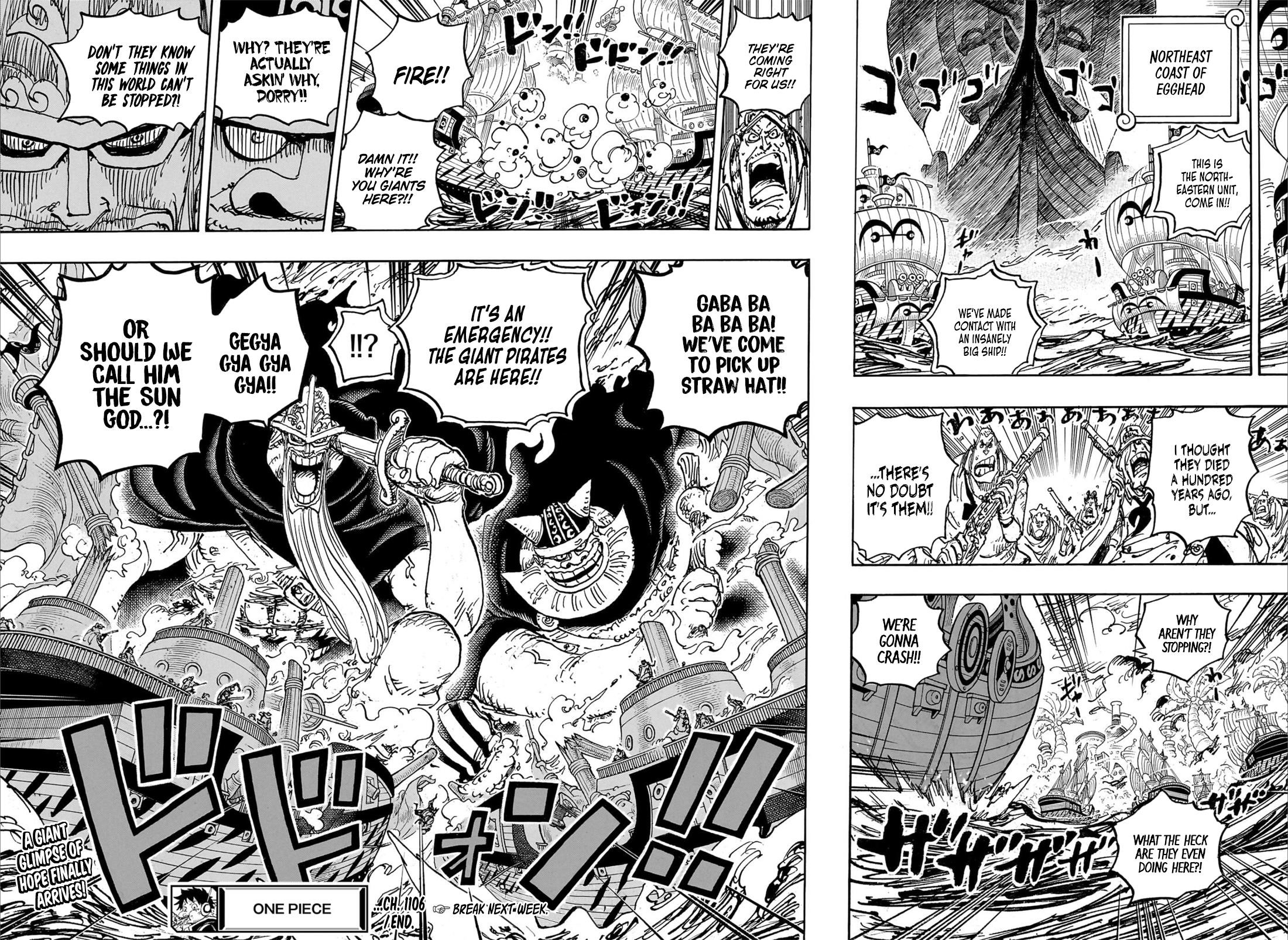 One Piece Chapter 1106 page 12 - Chapter 1106: On Your Side