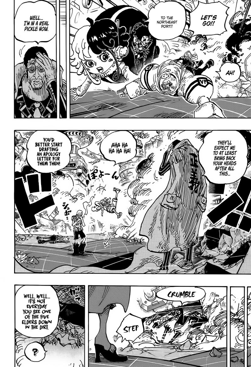 One Piece Chapter 1107 page 12 - Chapter 1107: I've Been Looking For You!!