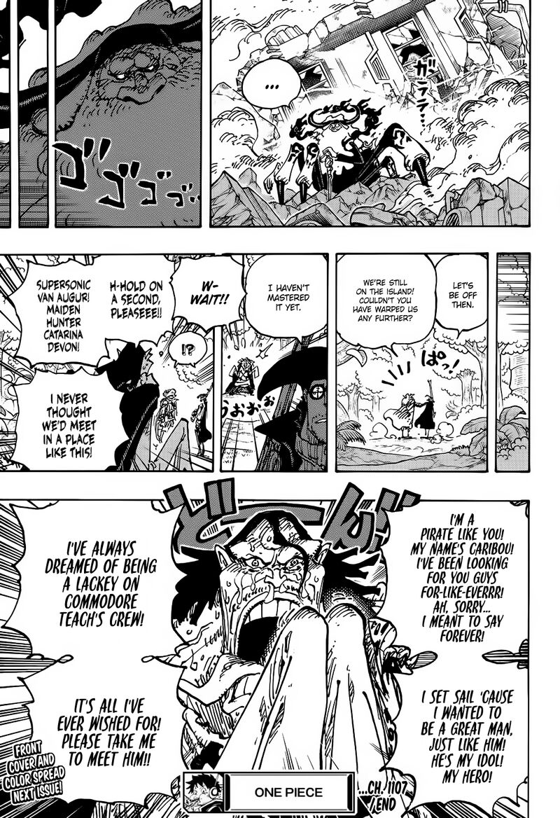 One Piece Chapter 1107 page 15 - Chapter 1107: I've Been Looking For You!!
