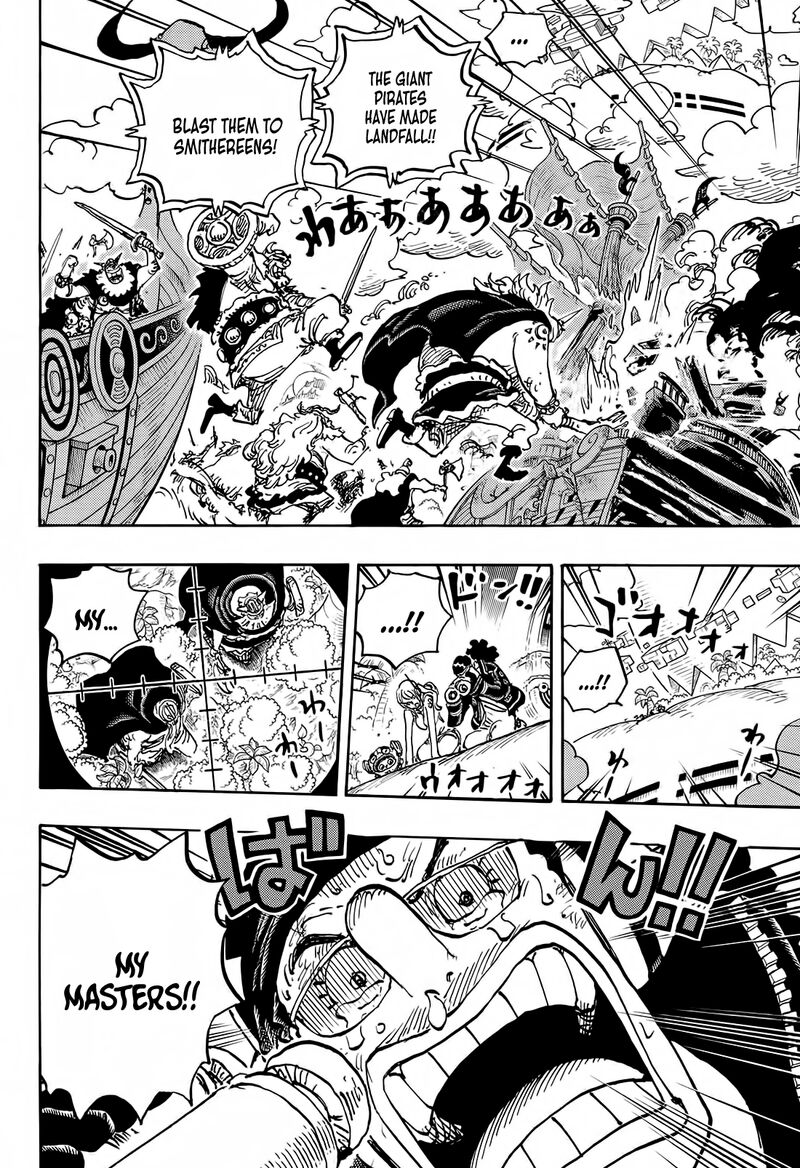 One Piece Chapter 1107 page 3 - Chapter 1107: I've Been Looking For You!!