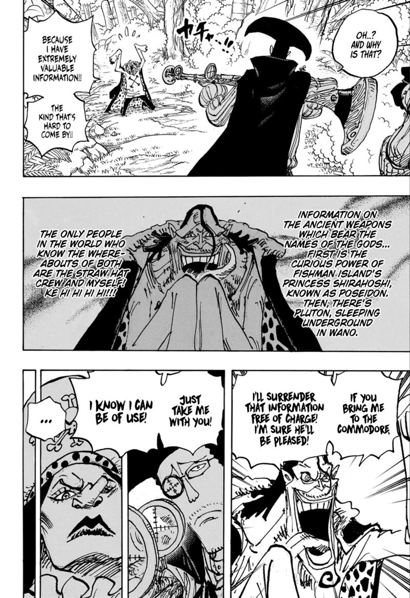 One Piece Chapter 1108 page 4 - Chapter 1108: Come In, World
