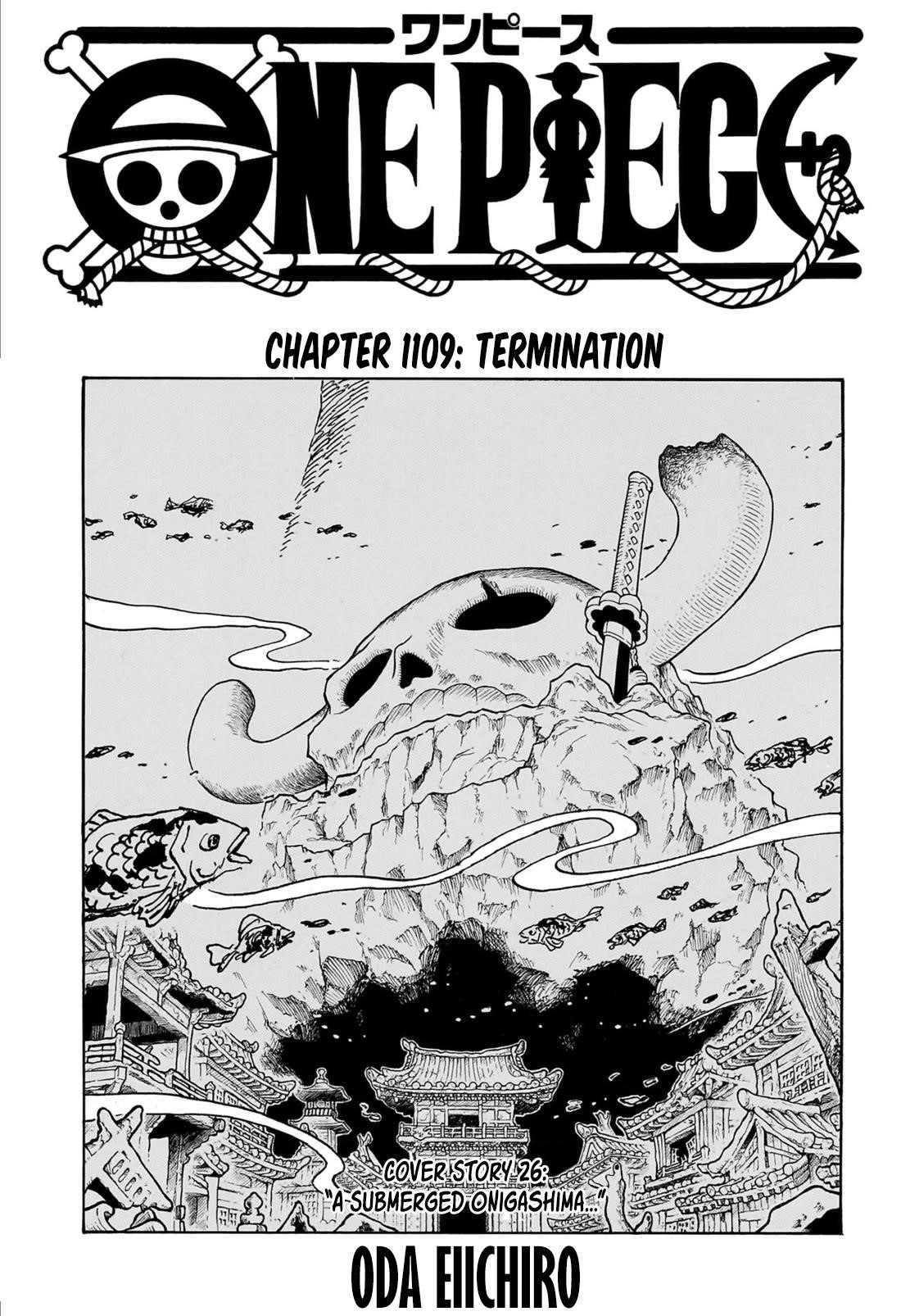 One Piece Chapter 1109 page 1 - Chapter 1109: Interception