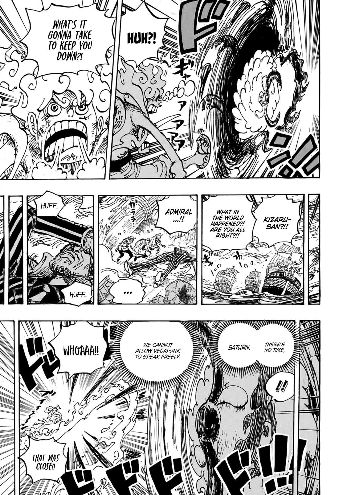 One Piece Chapter 1109 page 11 - Chapter 1109: Interception