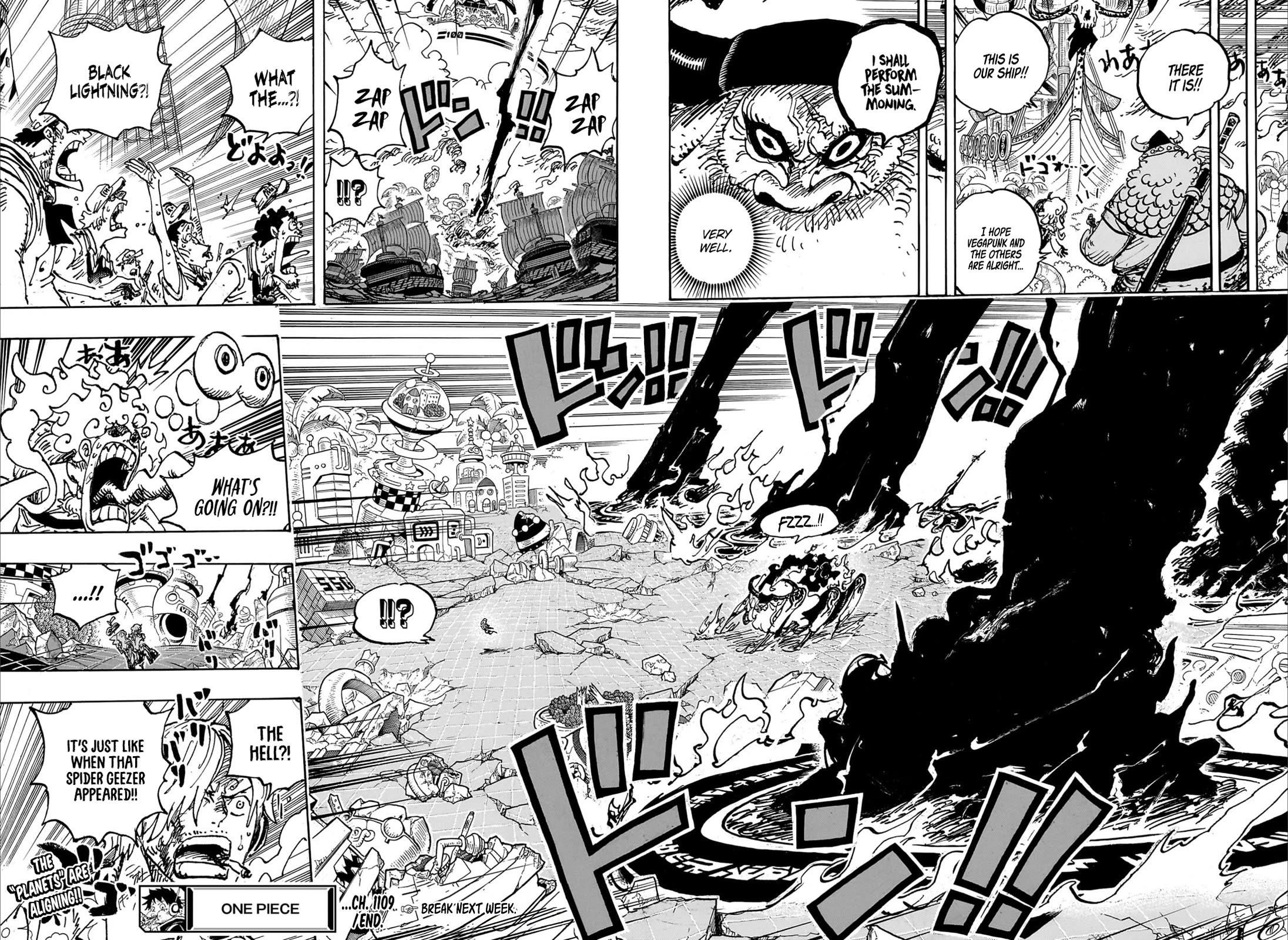 One Piece Chapter 1109 page 12 - Chapter 1109: Interception