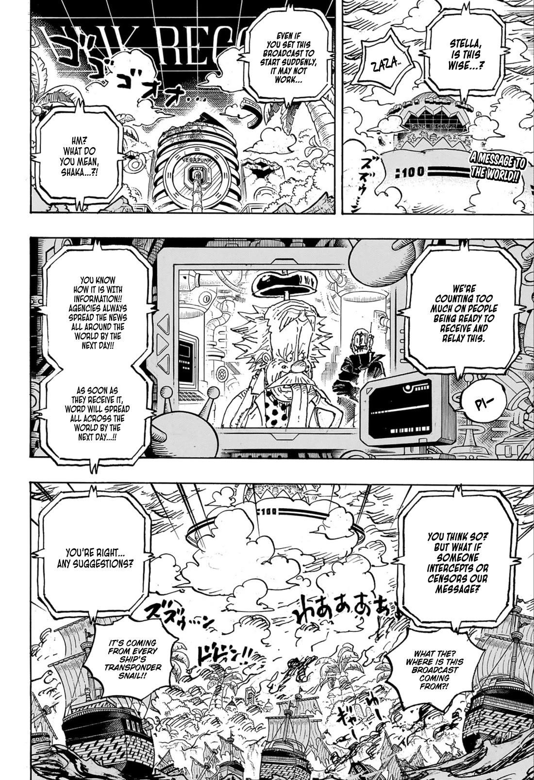 One Piece Chapter 1109 page 2 - Chapter 1109: Interception