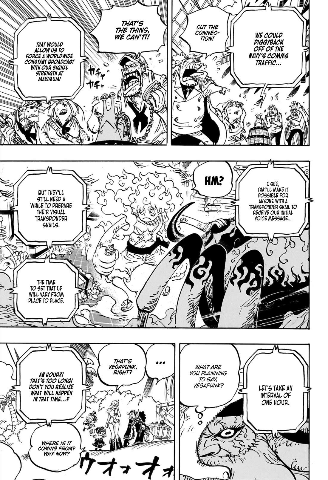 One Piece Chapter 1109 page 3 - Chapter 1109: Interception