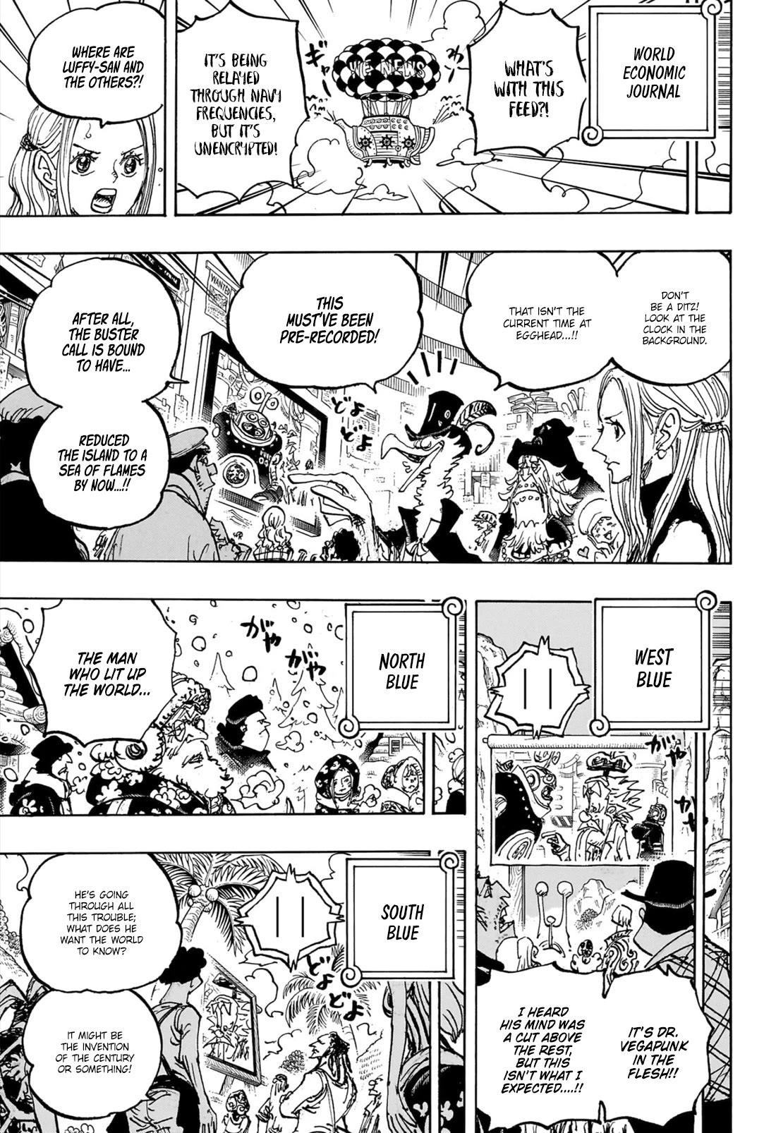 One Piece Chapter 1109 page 7 - Chapter 1109: Interception