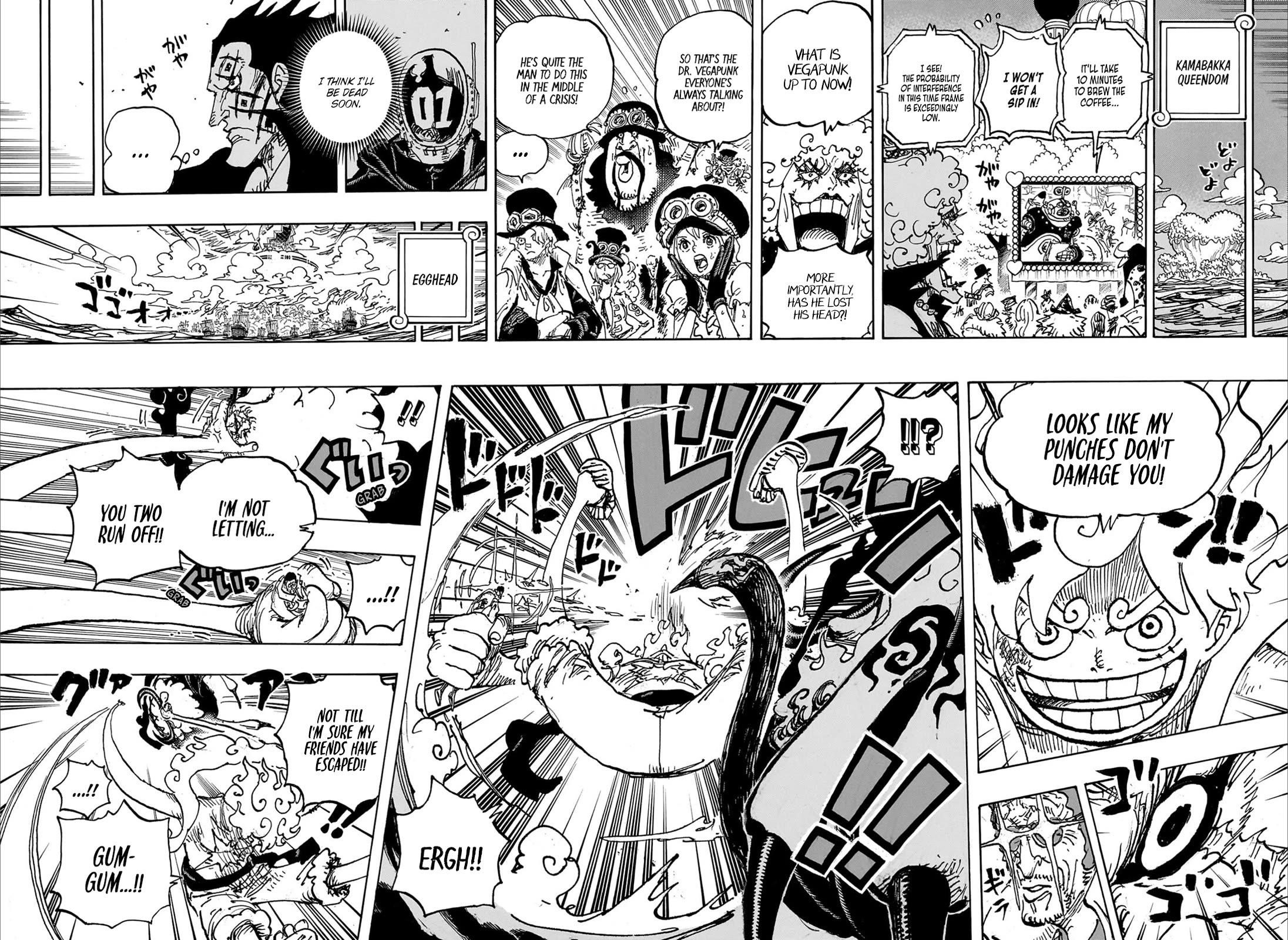 One Piece Chapter 1109 page 8 - Chapter 1109: Interception