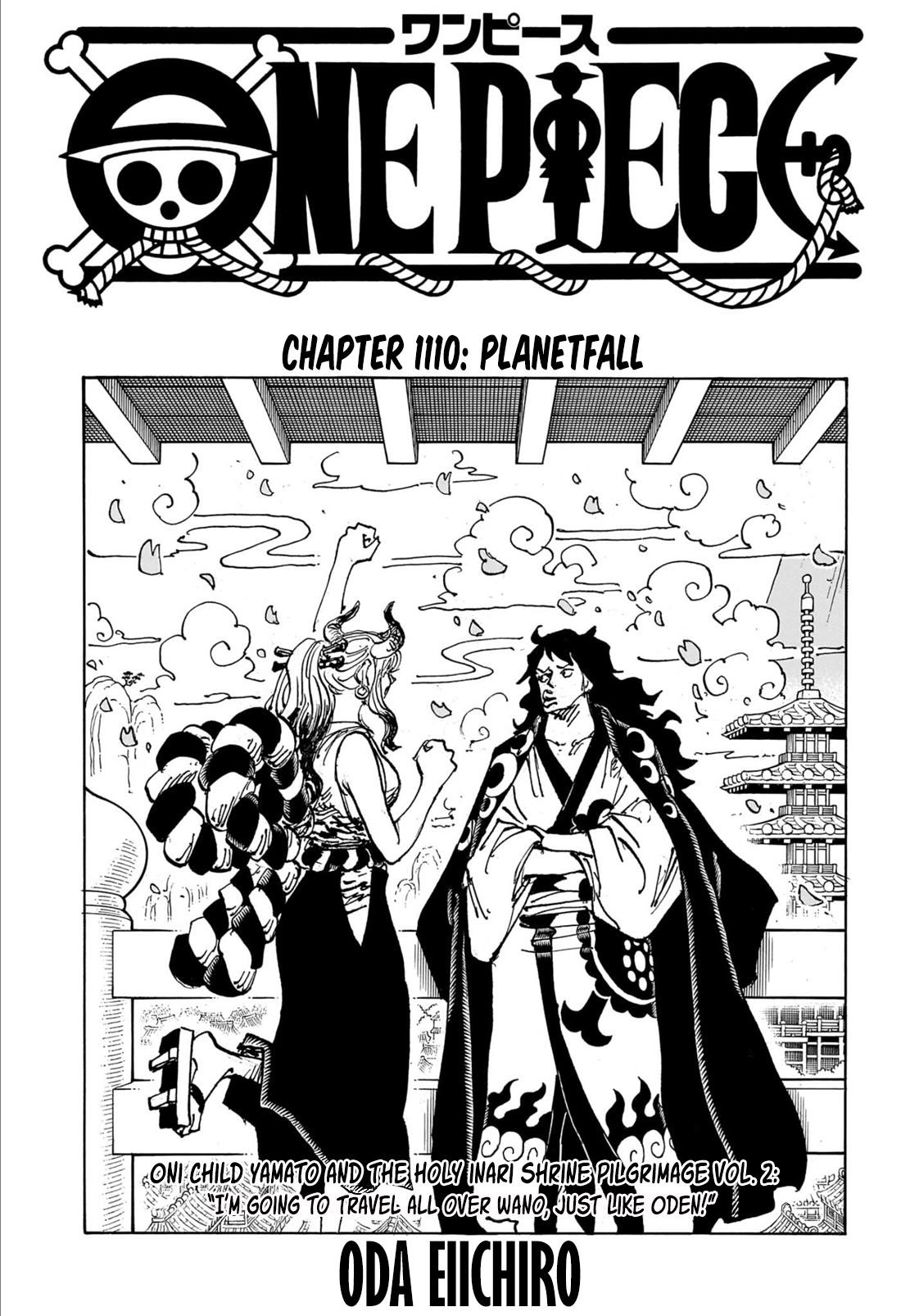 One Piece Chapter 1110 page 1 - Chapter 1110: Starfall