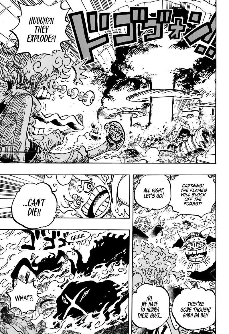 One Piece Chapter 1111 page 15 - Chapter 1111: Sun-Shield