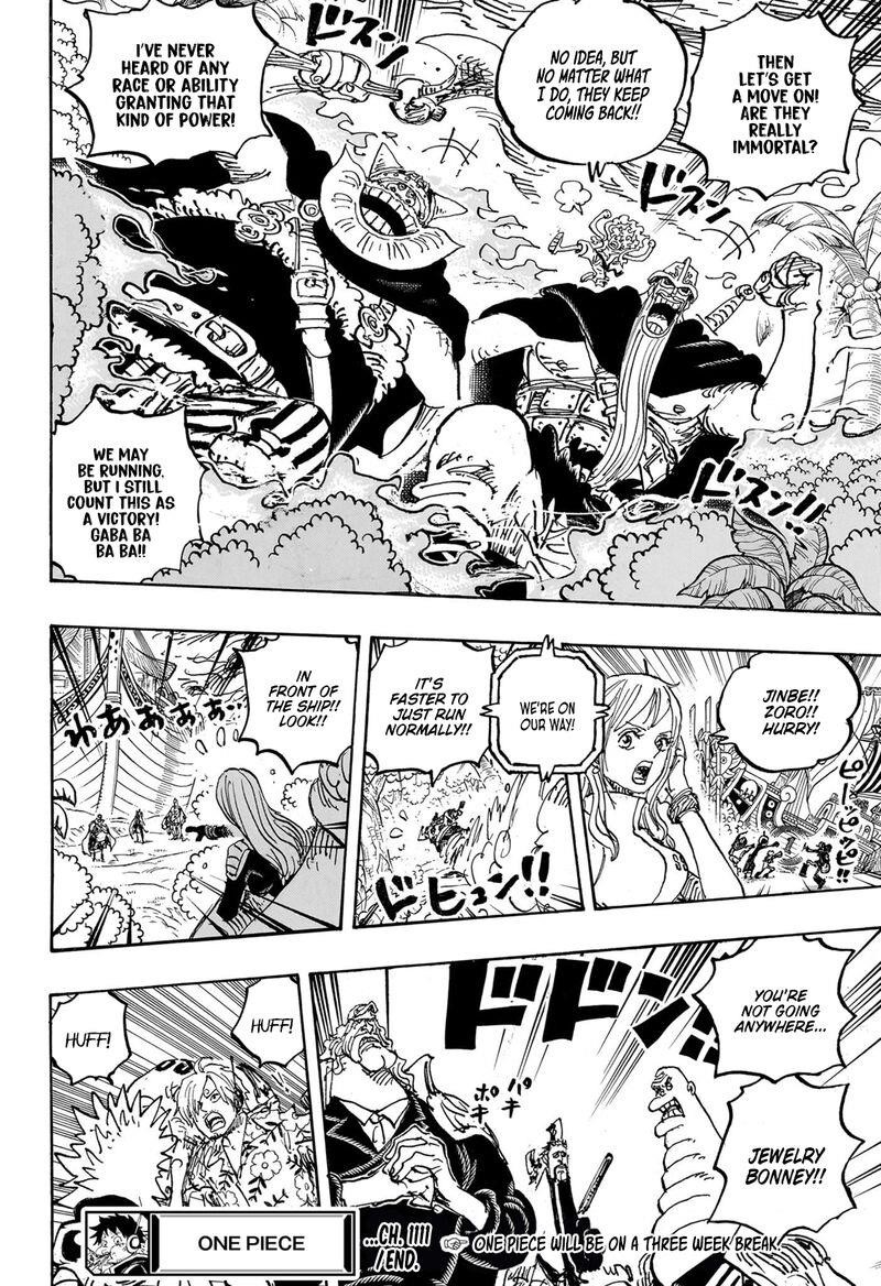 One Piece Chapter 1111 page 16 - Chapter 1111: Sun-Shield