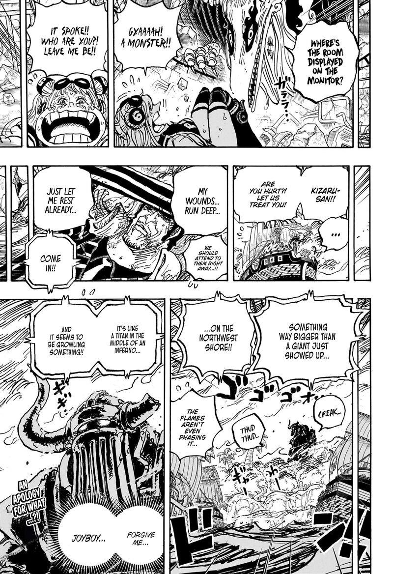 One Piece Chapter 1111 page 17 - Chapter 1111: Sun-Shield