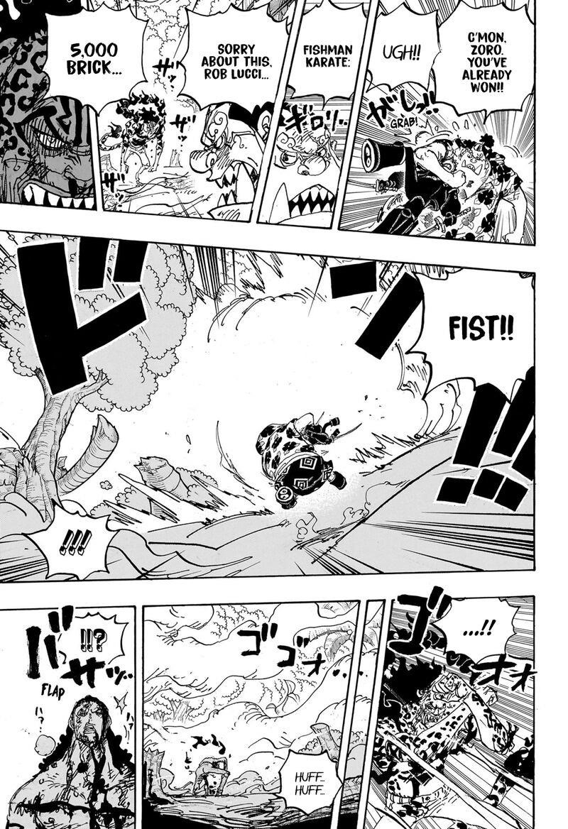One Piece Chapter 1111 page 5 - Chapter 1111: Sun-Shield
