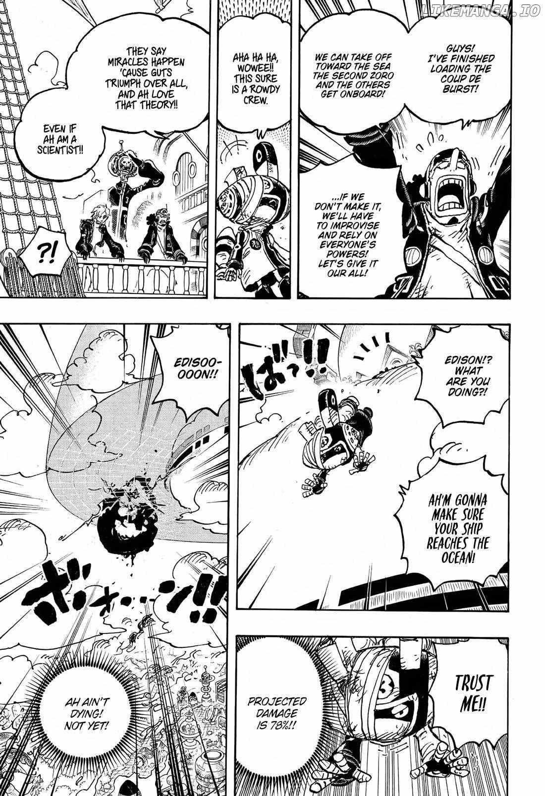 One Piece Chapter 1112 page 10 - Chapter 1112: Hard Aspects