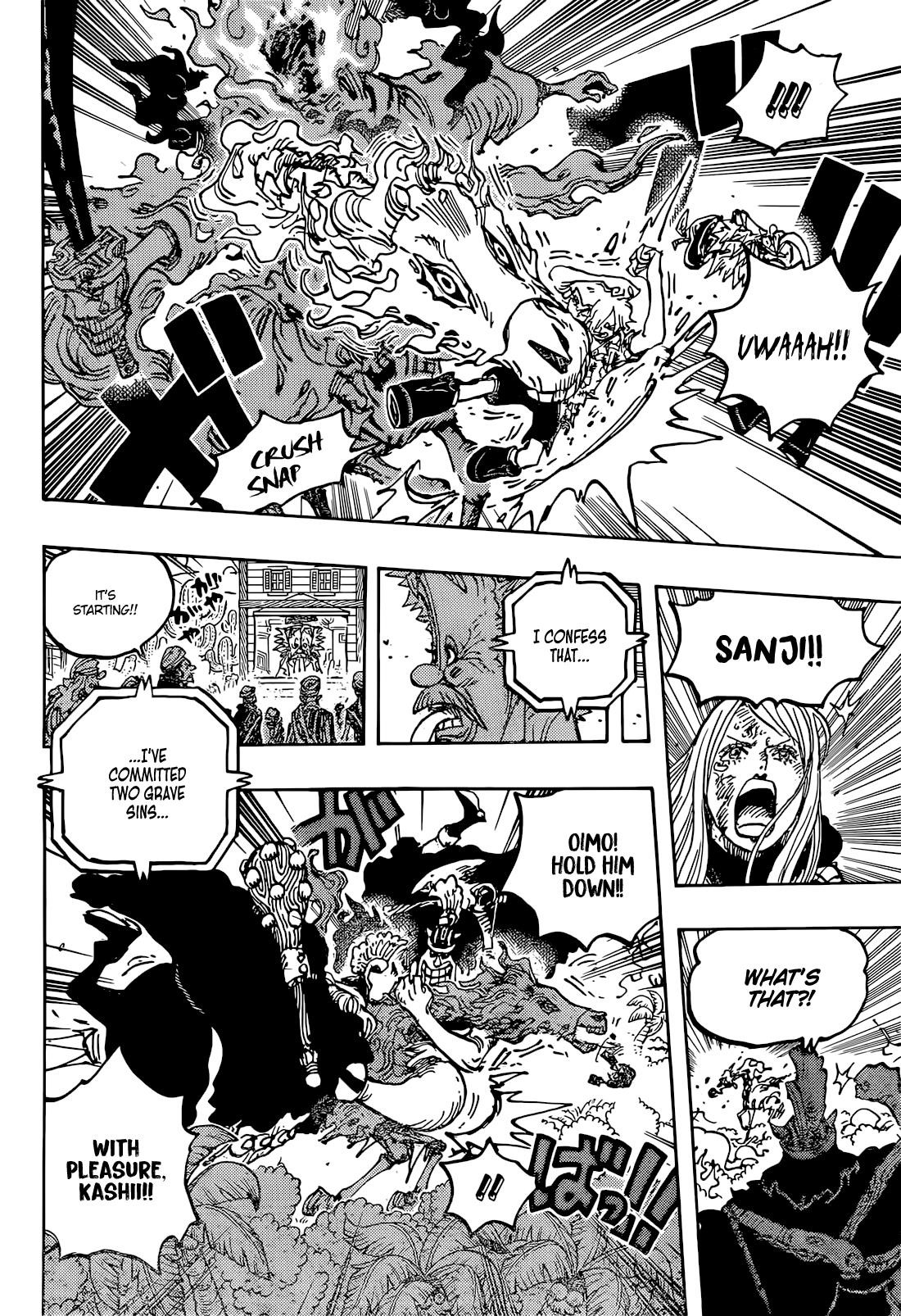 One Piece Chapter 1113 page 10 - Chapter 1113: Stalemate