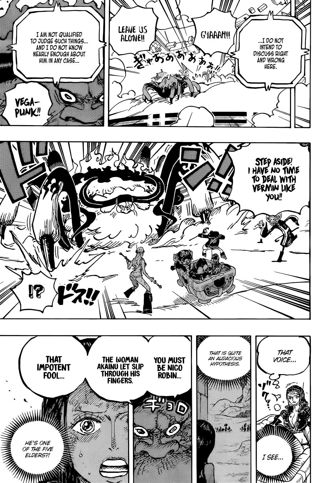 One Piece Chapter 1113 page 13 - Chapter 1113: Stalemate