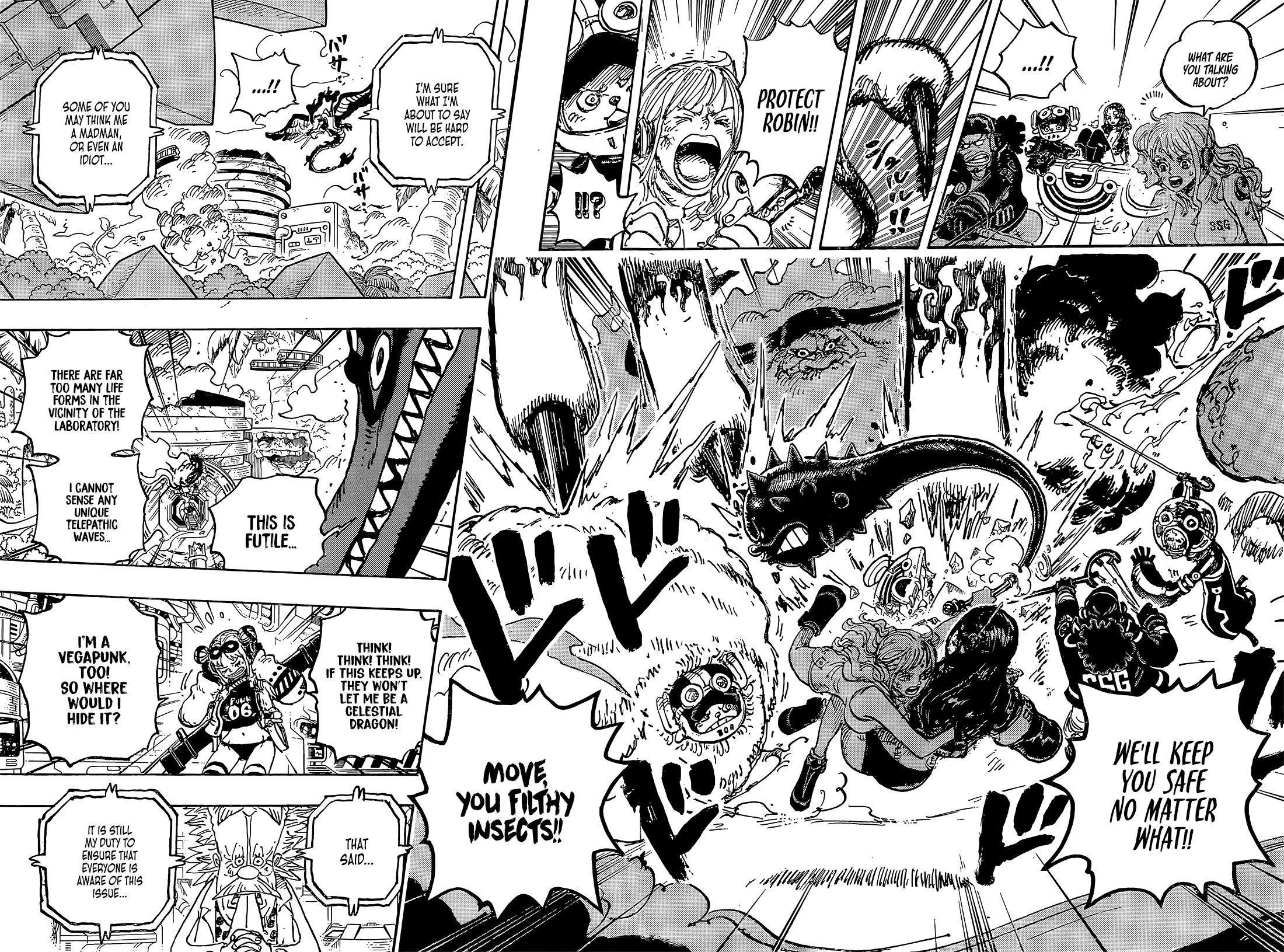 One Piece Chapter 1113 page 14 - Chapter 1113: Stalemate