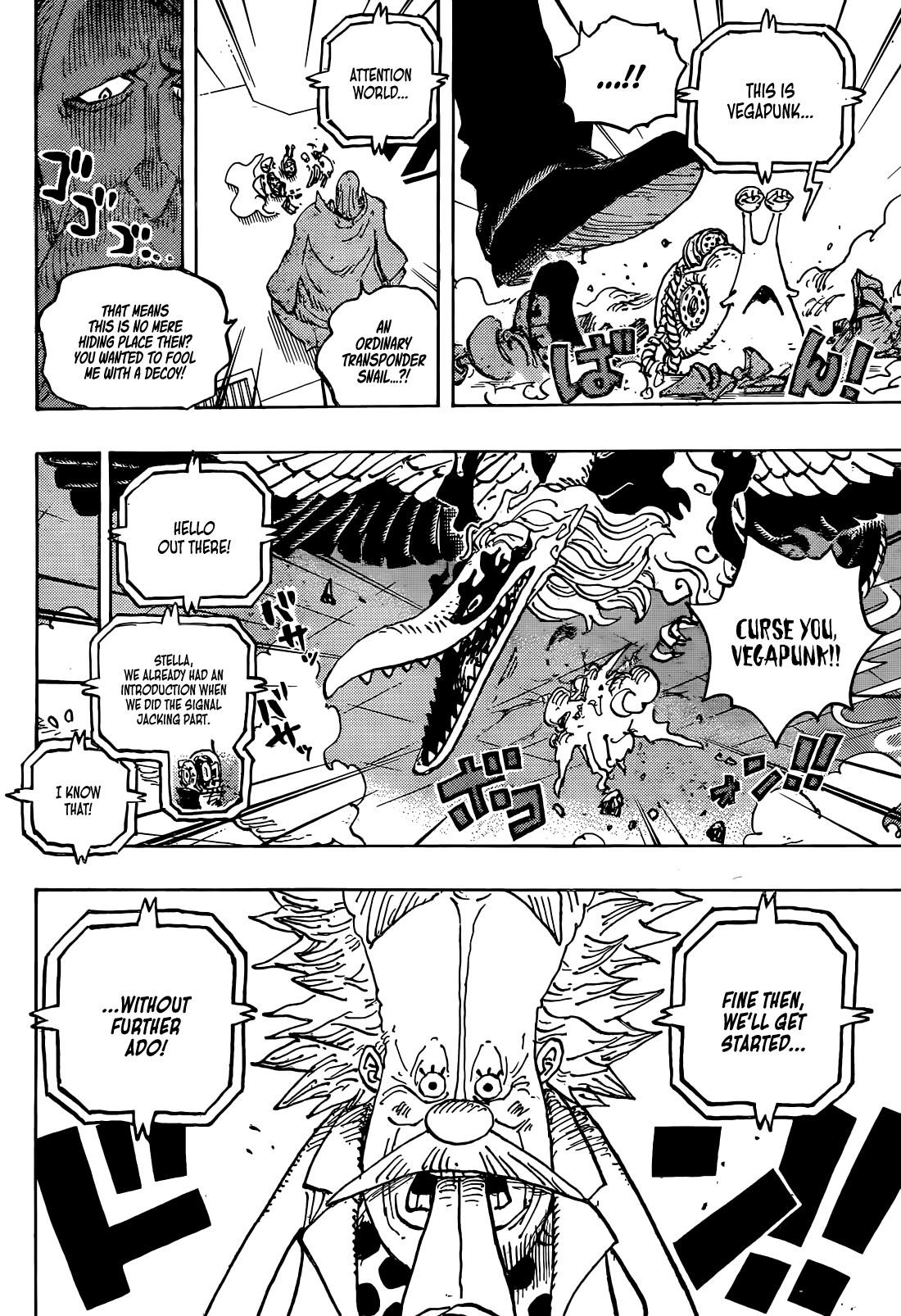 One Piece Chapter 1113 page 6 - Chapter 1113: Stalemate