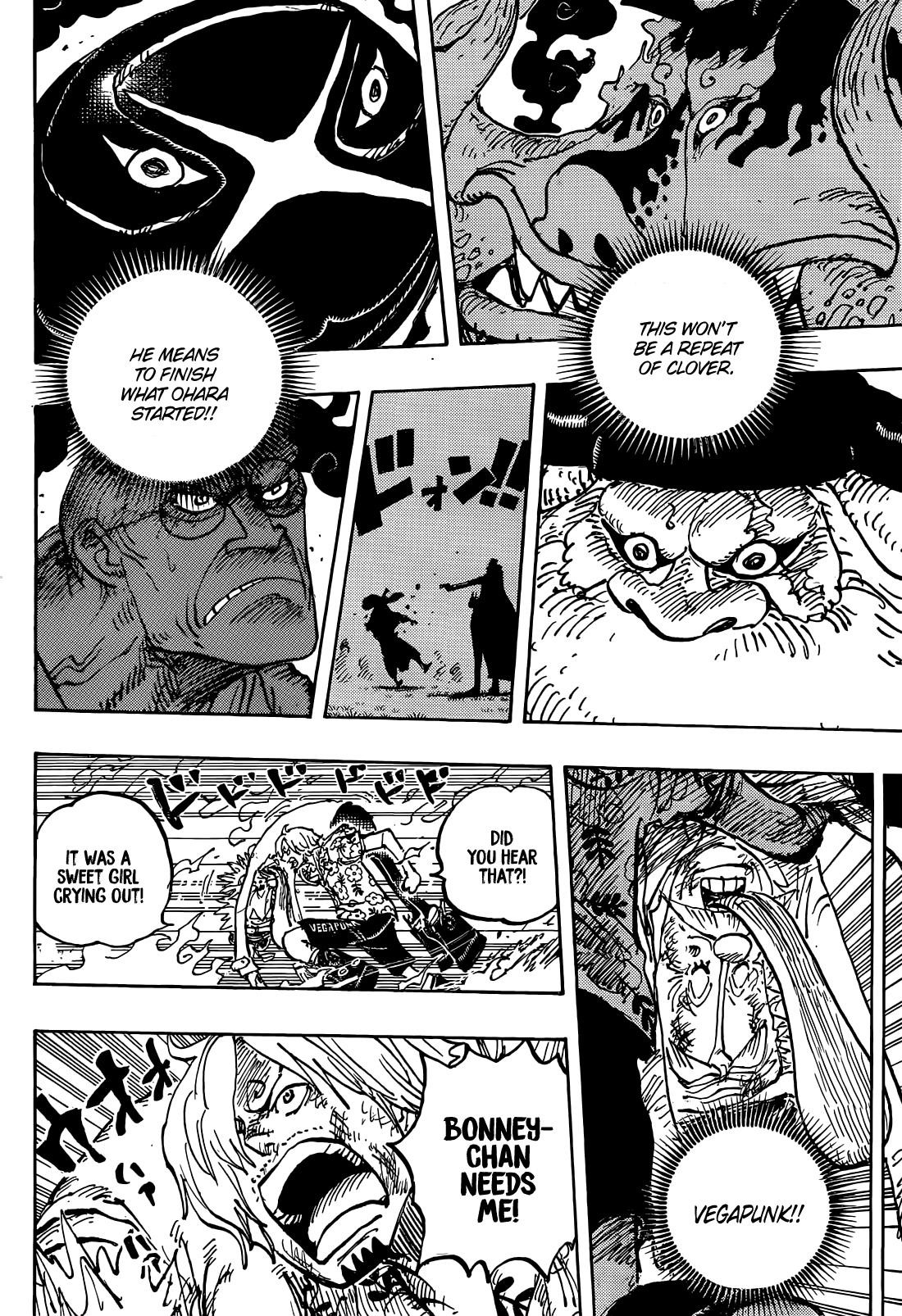 One Piece Chapter 1113 page 8 - Chapter 1113: Stalemate