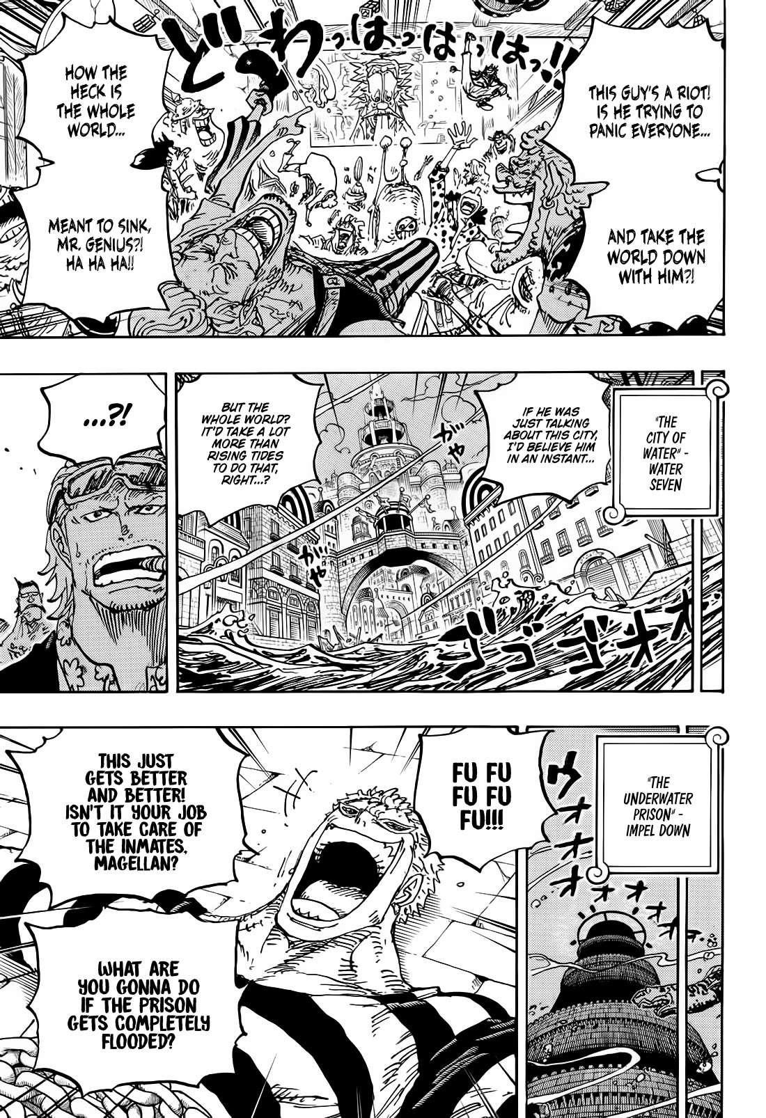 One Piece Chapter 1114 page 3 - Chapter 1114: The Wings of Icarus