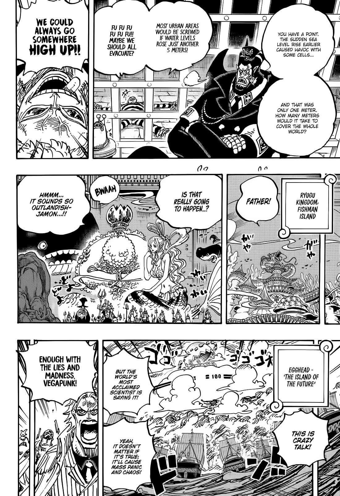 One Piece Chapter 1114 page 4 - Chapter 1114: The Wings of Icarus