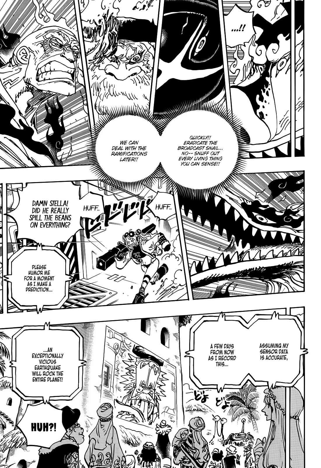 One Piece Chapter 1114 page 5 - Chapter 1114: The Wings of Icarus