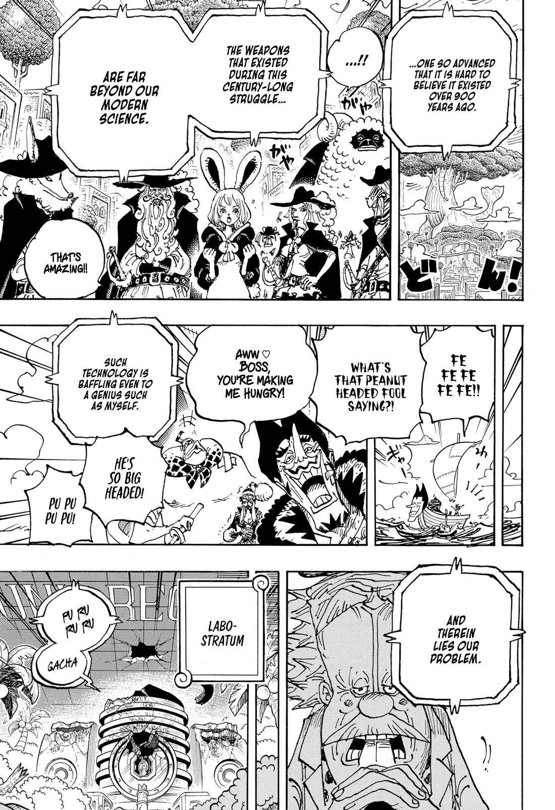 One Piece Chapter 1115 page 5 - Chapter 1115: Pieces of a Continent