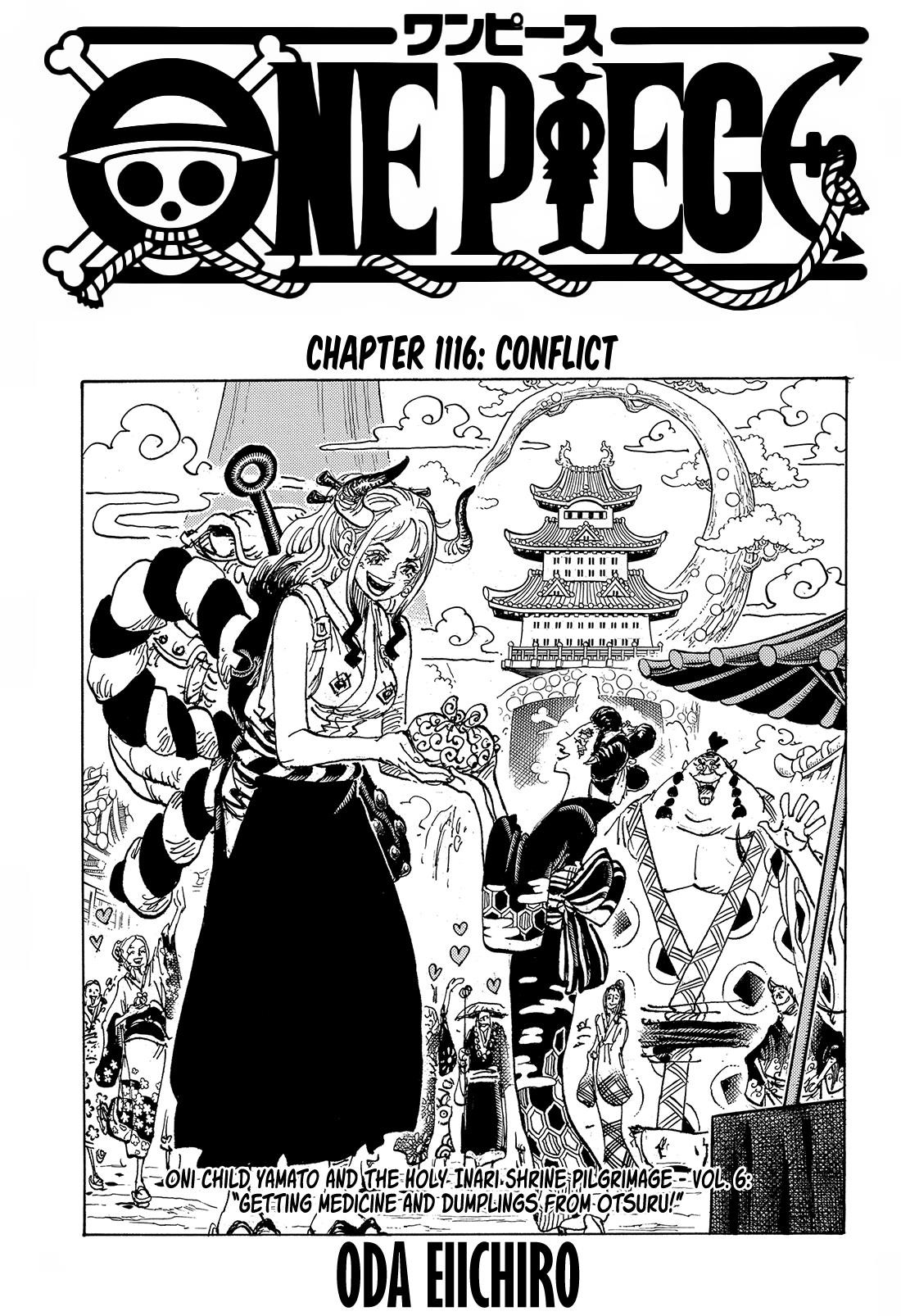 One Piece Chapter 1116 page 1 - Chapter 1116: Inner Conflict
