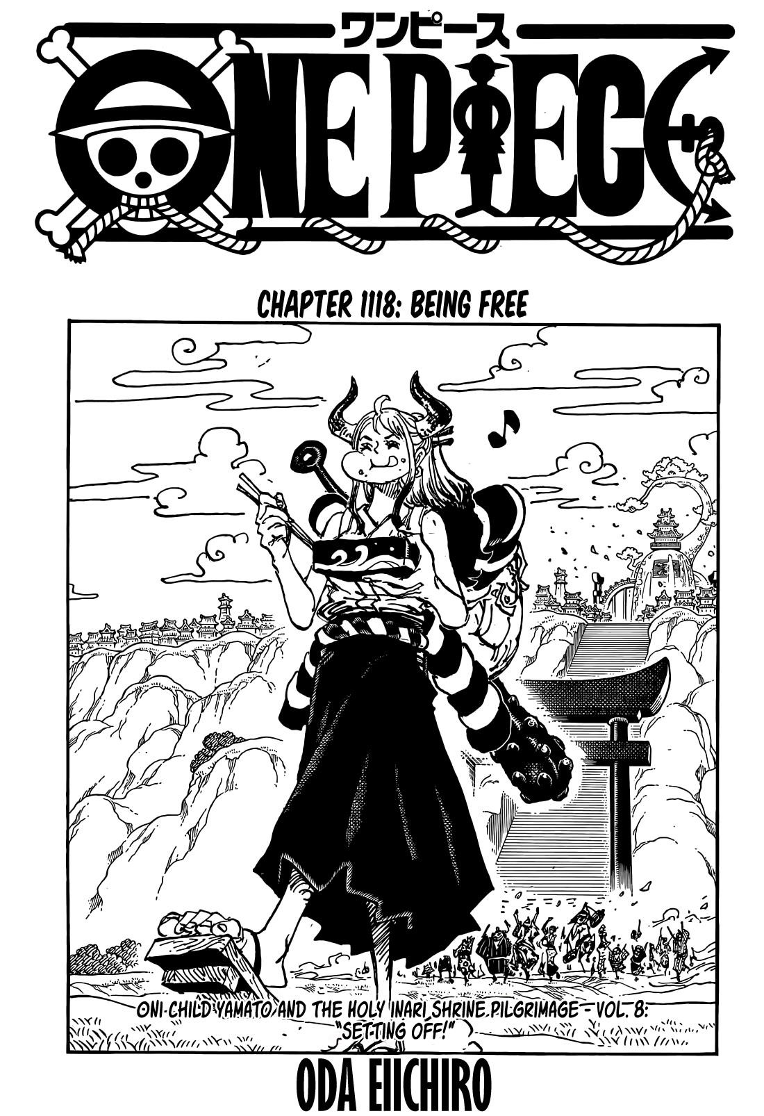 One Piece Chapter 1118 page 1 - Chapter 1118: The Most Free