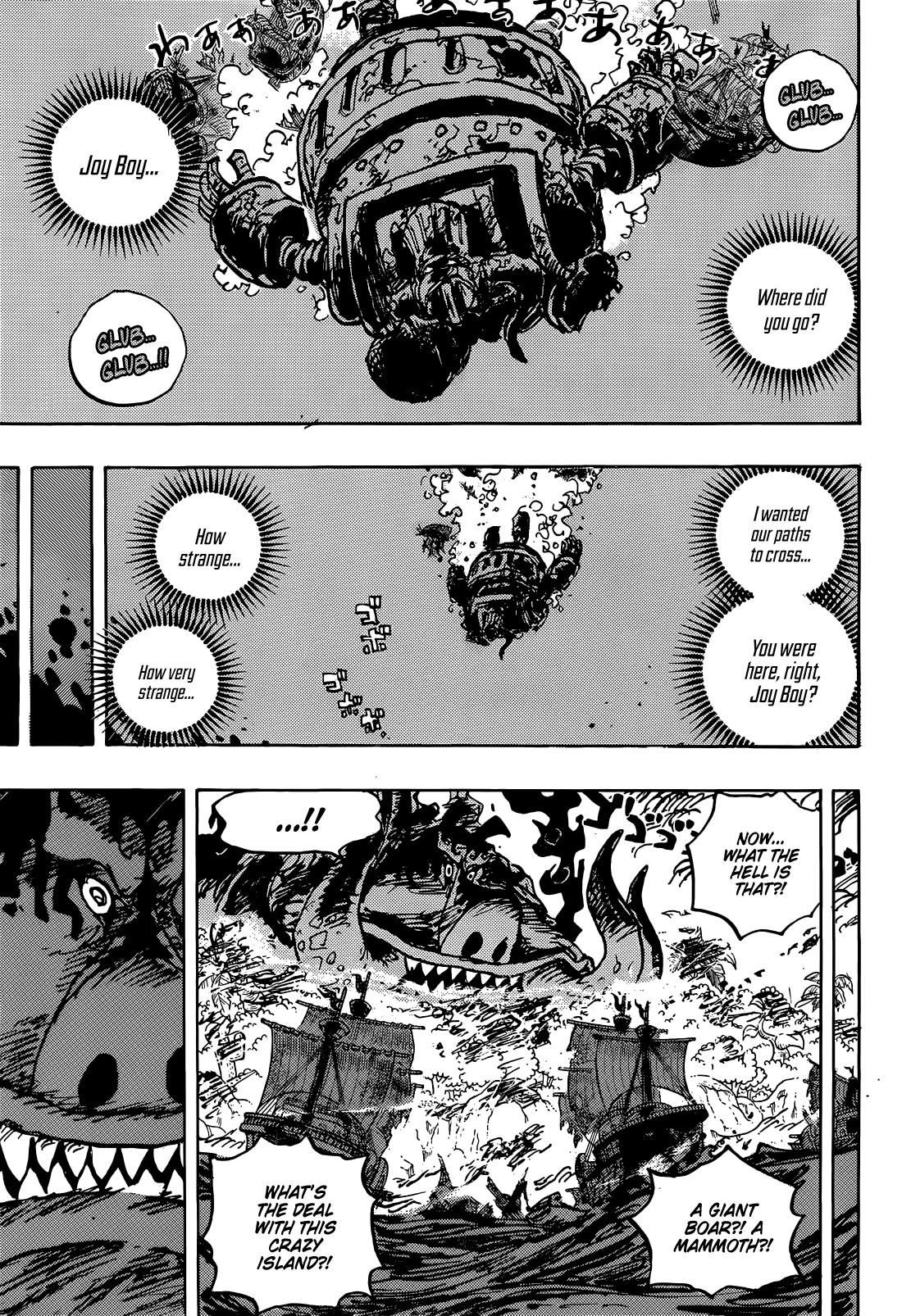 One Piece Chapter 1118 page 3 - Chapter 1118: The Most Free
