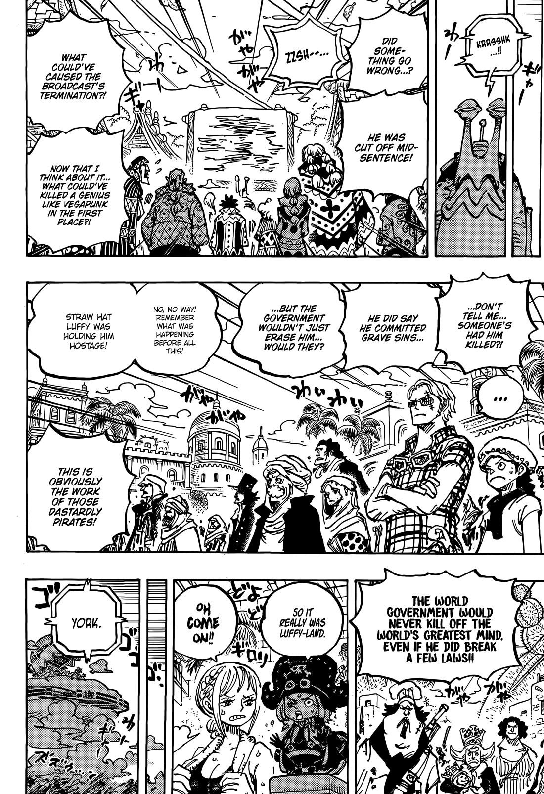 One Piece Chapter 1118 page 4 - Chapter 1118: The Most Free