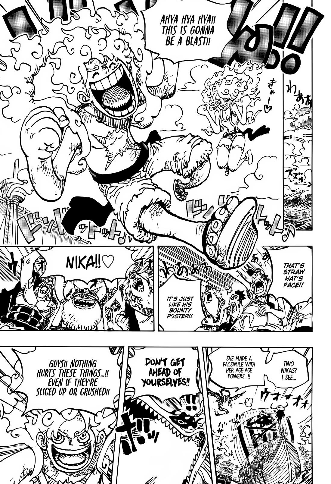 One Piece manga, chapter 1119, page 4 of 15