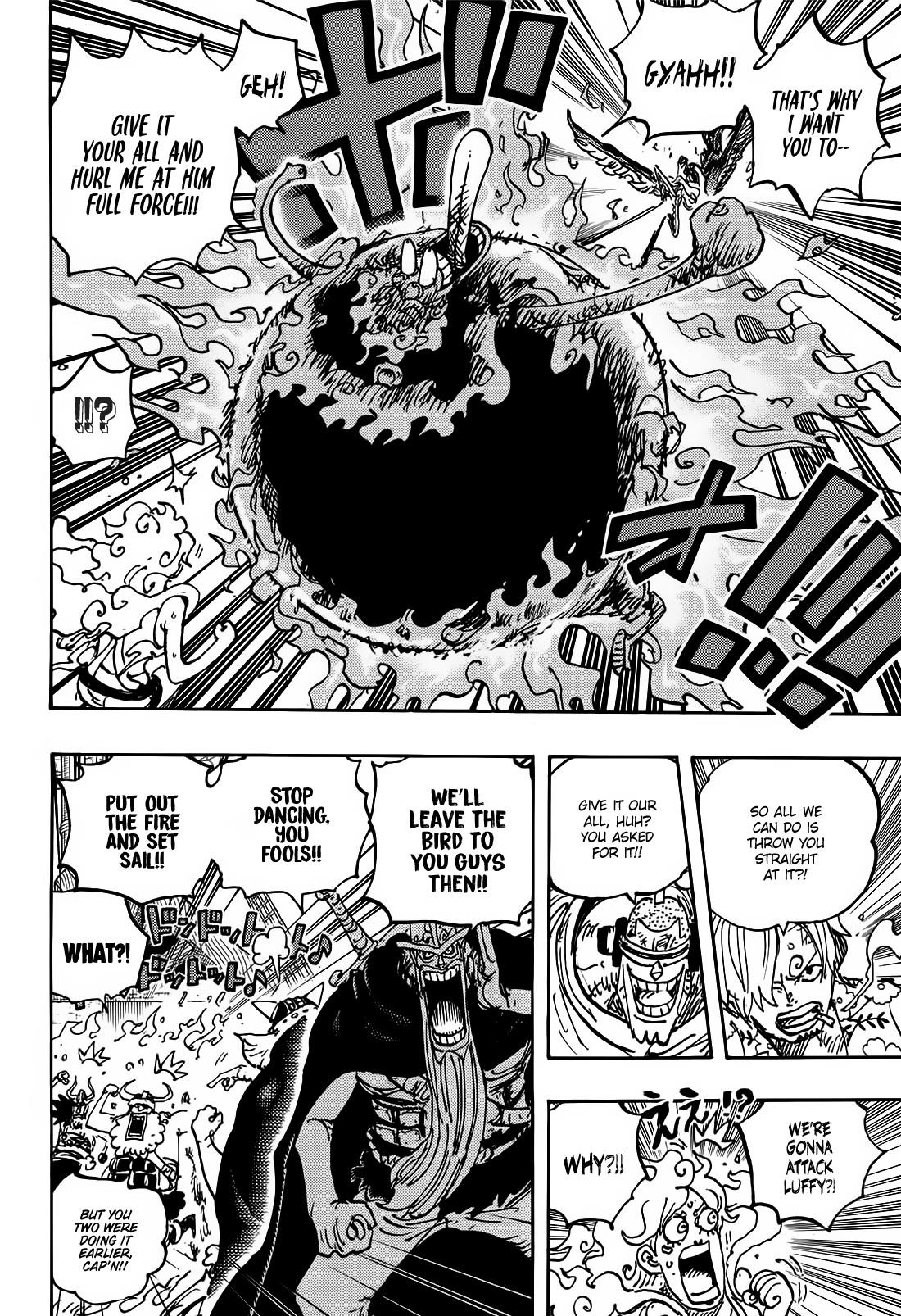 One Piece manga, chapter 1119, page 5 of 15