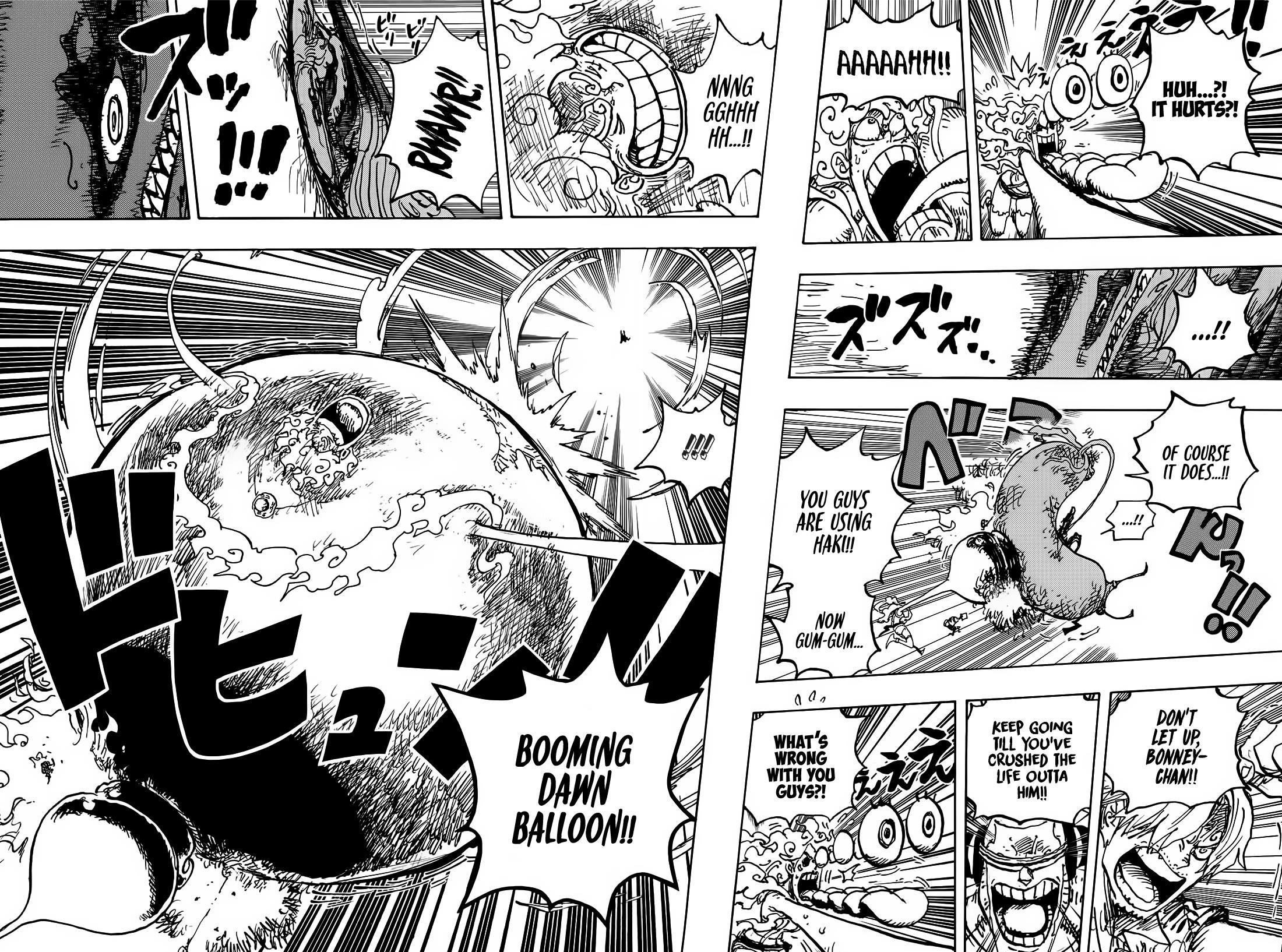 One Piece manga, chapter 1119, page 7 of 15