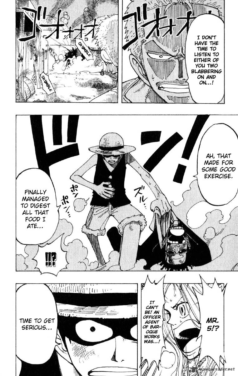 One Piece Chapter 112 page 10 - Chapter 112: Luffy vs. Zoro