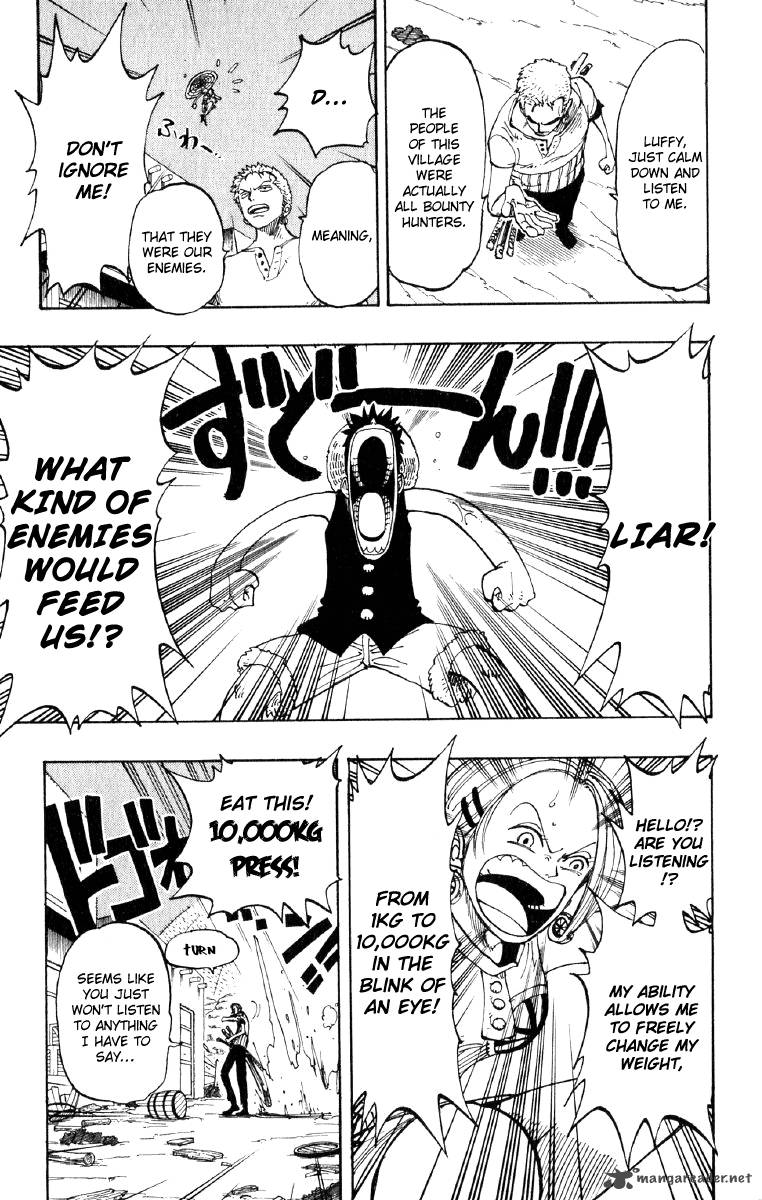 One Piece Chapter 112 page 11 - Chapter 112: Luffy vs. Zoro