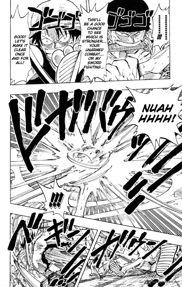 One Piece Chapter 112 page 14 - Chapter 112: Luffy vs. Zoro
