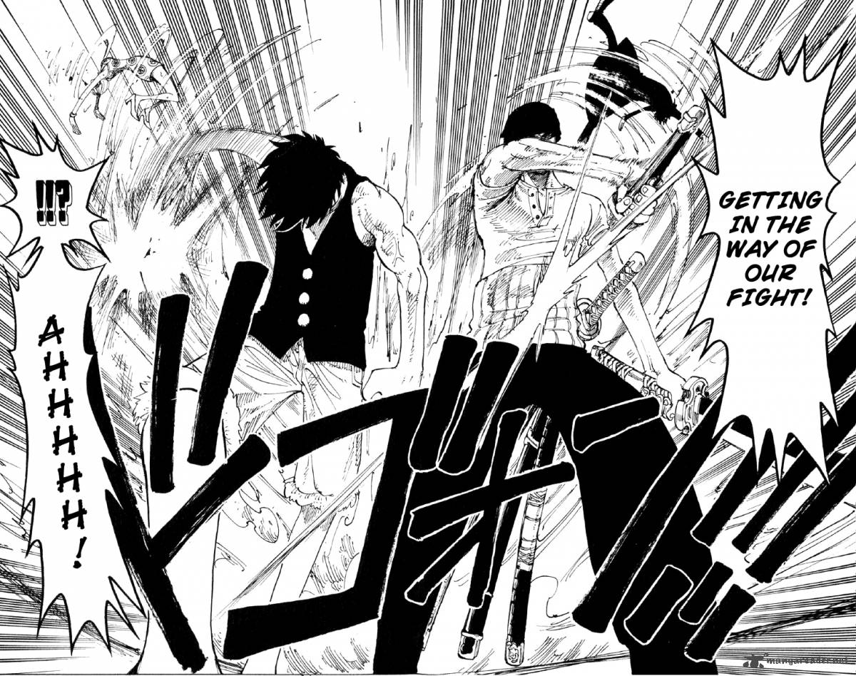 One Piece Chapter 112 page 18 - Chapter 112: Luffy vs. Zoro