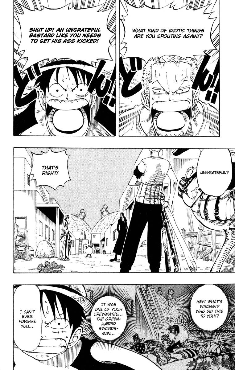 One Piece Chapter 112 page 2 - Chapter 112: Luffy vs. Zoro