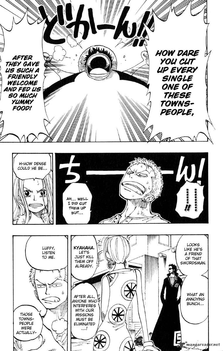 One Piece Chapter 112 page 3 - Chapter 112: Luffy vs. Zoro