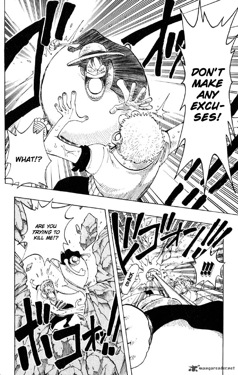 One Piece Chapter 112 page 4 - Chapter 112: Luffy vs. Zoro
