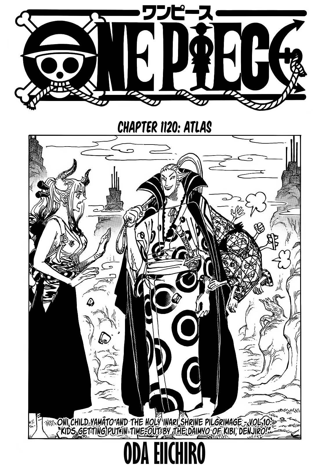 One Piece Chapter 1120 page 1 - Chapter 1120: Atlas