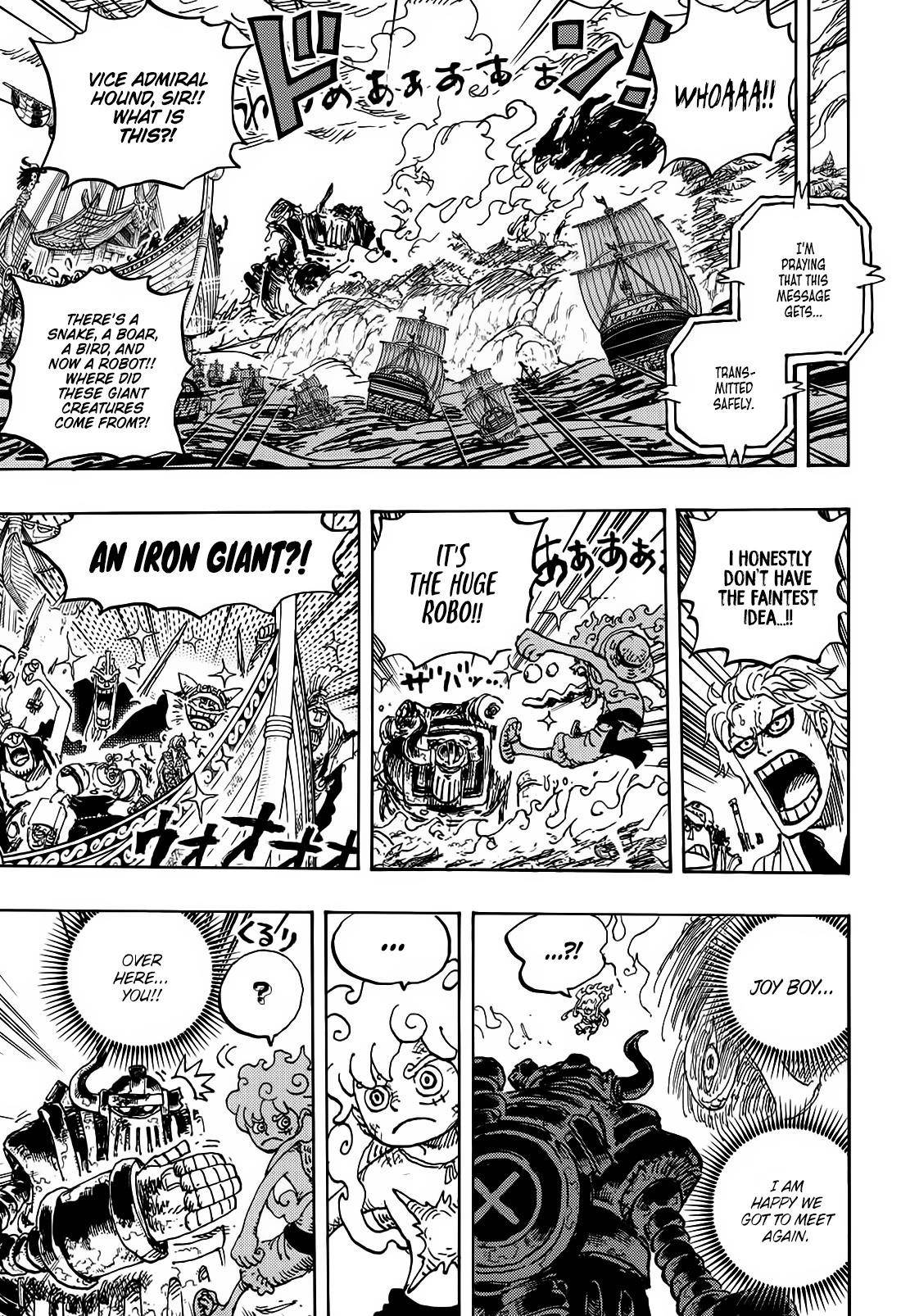 One Piece Chapter 1120 page 11 - Chapter 1120: Atlas